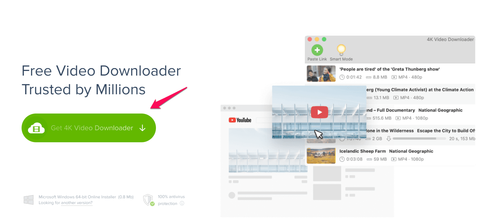 Get 4K Video Downloader on Windows